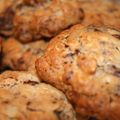 cookies aux flocons de céréales, noix de pécan et chocolat