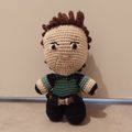 #Crochet : Chris Redfield - Personnage de Base by Célénaa