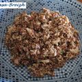 Salade de quinoa rouge au thon