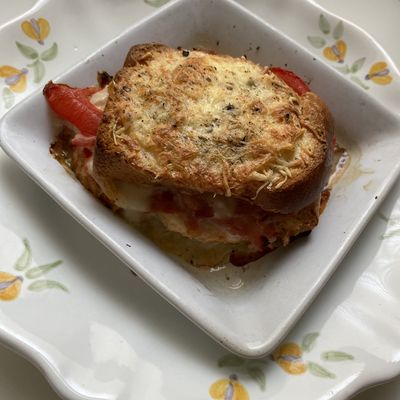 Mon croque-pizza