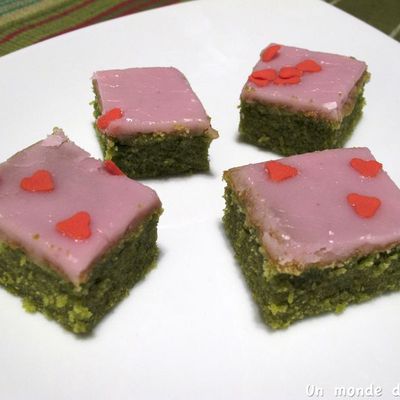 Gâteau au thé vert