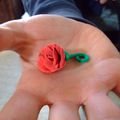 une petite rose pour la saint valentin en retard ?