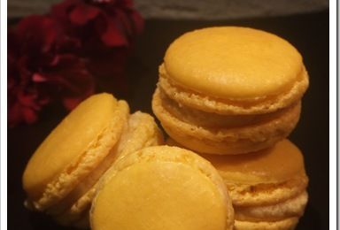 Macarons bergamote et macarons calissons d'Aix