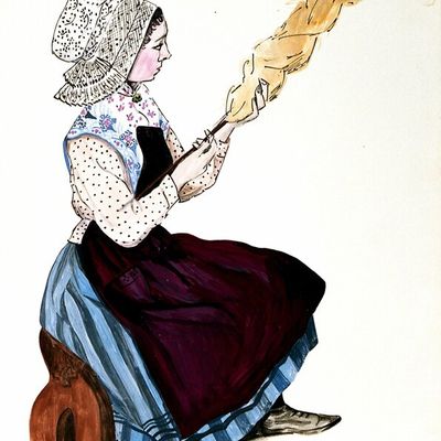 Les costumes bas-normands - Flers et le Bocage