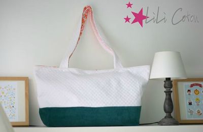 Le sac à langer de miss grenouille