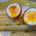 oeufs mollets croustillants