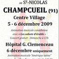 Marché de St Nicolas de CHAMPCUEIL