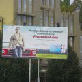 première sortie, première photo!!!!en moldavie font de la pub pour les medéicament pour la prostate!!! c'est pas beautiffulll