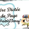 la 1ere dictee de page