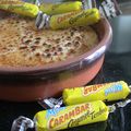 Crème brulée aux carambars 8 jaunes d'oeufs / 80