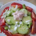 Salade fraicheur concombre & tomate