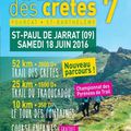 Trail des Crête - Saint Paul de Jarrat (09) - samedi 18 juin
