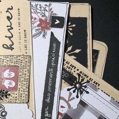 {atelier de scrapbooking} Atelier de Noël du 11 décembre 2019