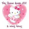 Bonne année de Hello Kitty !