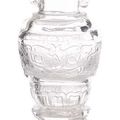 A well carved rock crystal vase in archaic style, China, Qing dynasty