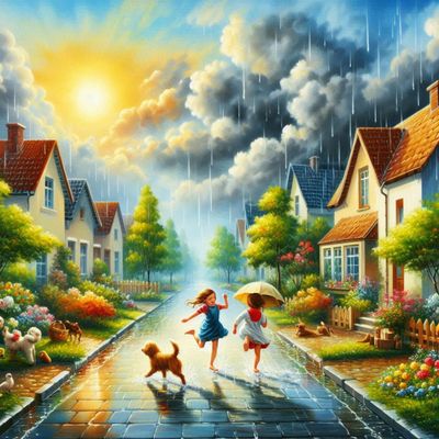 Tombe la pluie...et quel bonheur !!!