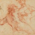 Charles de La FOSSE (1636 - 1716) - Recto : étude d'ange - Verso : étude d'anges