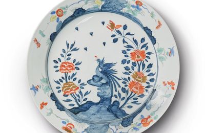 A Meissen Kakiemon large charger, circa 1735-40