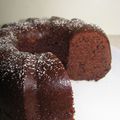Gâteau au chocolat en poudre