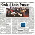 Pétrole : il faudra fracturer