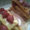 Mille-feuilles à la fraise