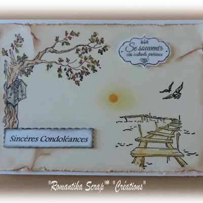Carte de Condoléances