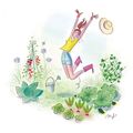 Le potager reprend vie petit à petit
