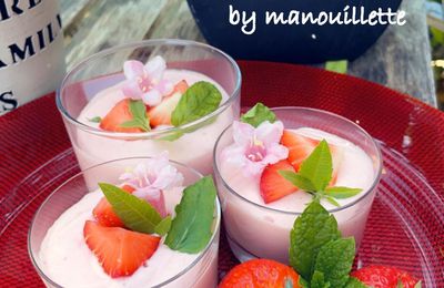 Mousse de fraises archi facile