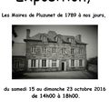 Exposition : Les Maires de Pluzunet de 1789 à nos jours