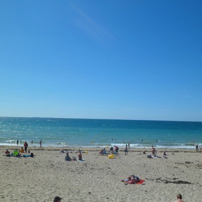 Vacances 2016: dimanche 31 juillet: plage de Donville-les-Bains