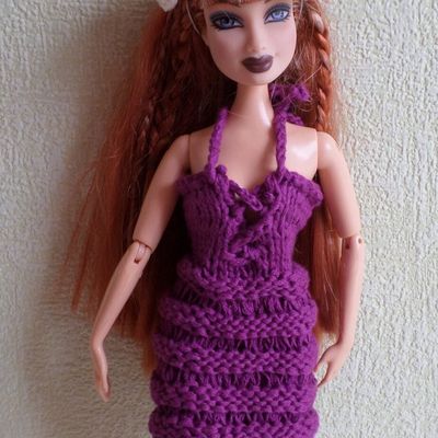 Créations Tricot pour poupées mannequin