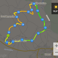 Parcours de 34 km