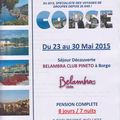 Voyage en Corse Juin 2015