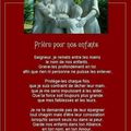 Prière pour nos enfants