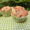 muffins rhubarbe chocolat blanc