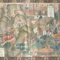 Important fragment de peinture - Chine, début XIXe siècle, période Daoguang.