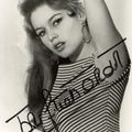 Autographe Brigitte Bardot