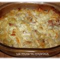 Gratin de poireaux façon tartiflette