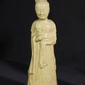 Dame de cour, Chine, début de la dynastie Tang, ca 7° siècle
