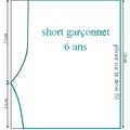 Le short de garçonnet