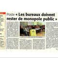 article du midi libre sur la conférence de presse du 8 avril