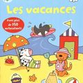 USBORNE : Livre d'autocollants - Les vacances