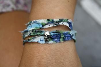 Bracelet tête de mort