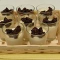 Panna Cotta au Baileys et Amandes Chocolatées