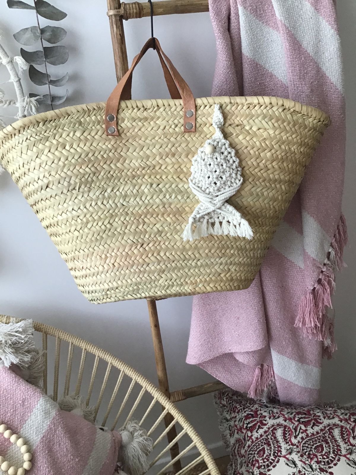 Poisson en macramé 