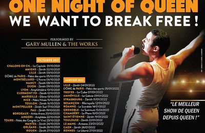 One Night of Queen en tournée en janvier 2022 !