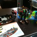 Lego : maman au bateau , Arthur fait travailler son imagination !