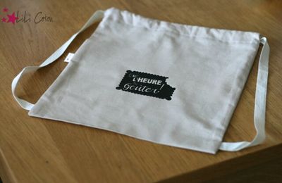 Le sac à dos "C'est l'Heure du Goûter!"