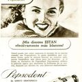 Publicité Pepsodent, 1950 (Espagne)