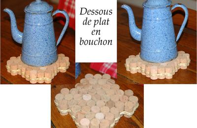 Dessous de plat en bouchon.